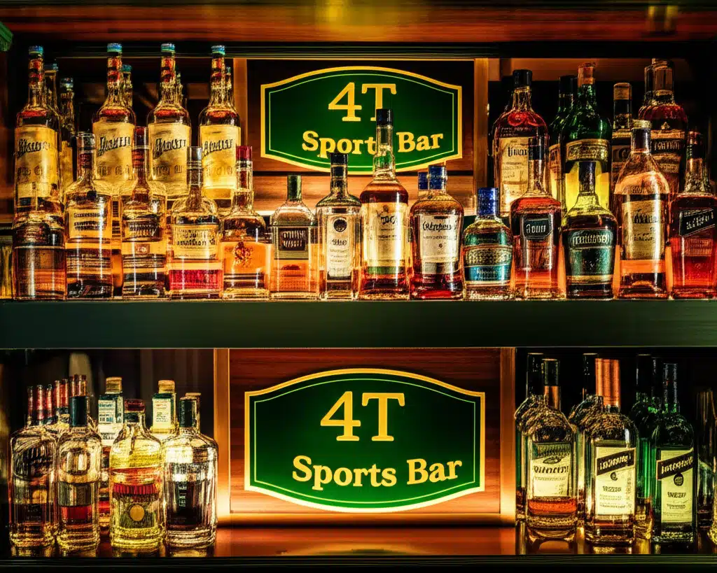 4T Sports Bar: Spóirt, Bia & Deochanna i gComhcheil