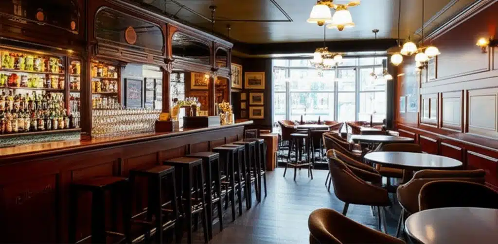 The Good Bar 1 An Baar Maith: Grinn de Bheatha Pobail agus Socrú Siopa