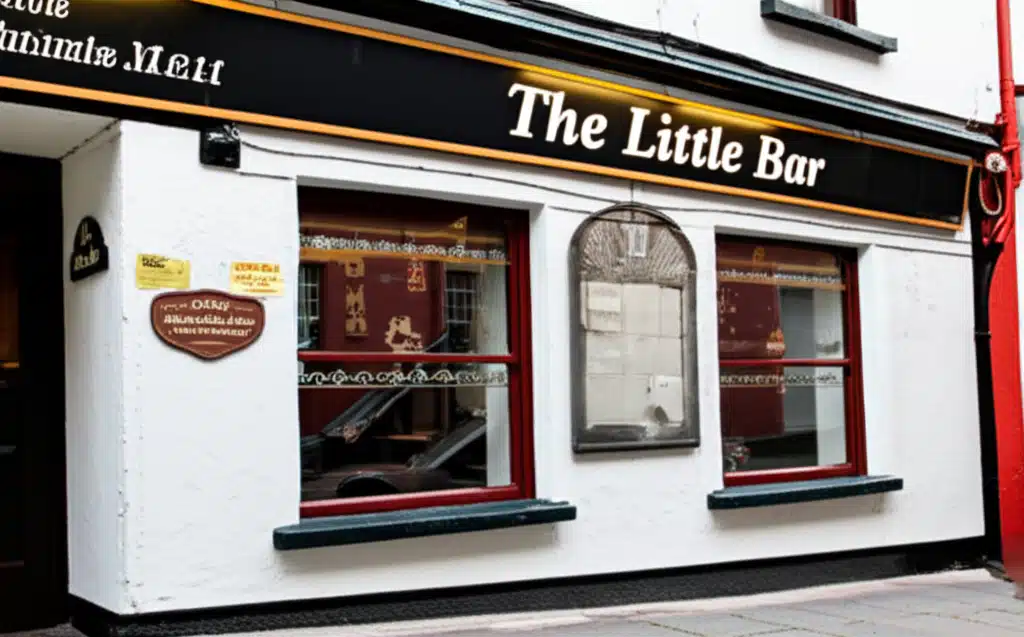 The Little Bar 1 An Bairille Beag: Grianghraf de Phintéir Tradiúnta na hÉireann