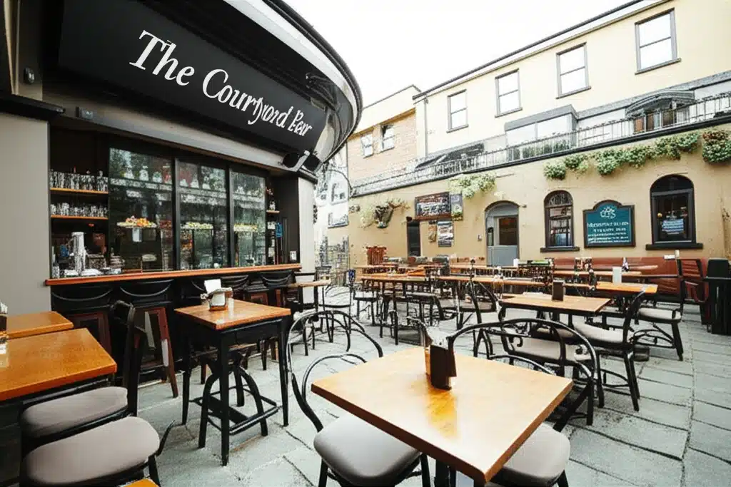 An Bairr Courtyard: Pobal, Deoch agus Ceol