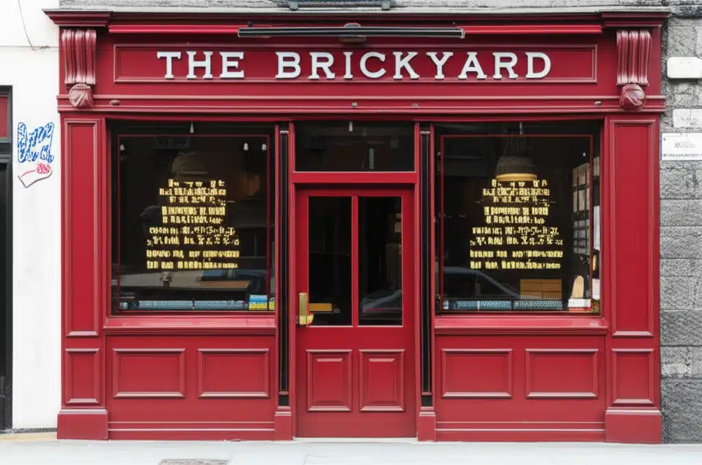 An Bhrickyard: Grianghraf de shuíomh stairiúil na mbraionn