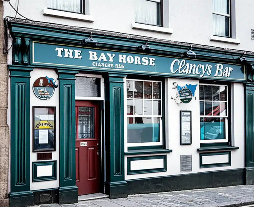The Bay Horse, Clancys Bar 1 An Capall Bá, Tábhairne Uí Chláncha: Grianghraf de chuid Bá Thrá Lí