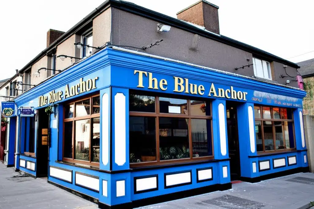 The Blue Anchor 1 An Crocha Gorm: Tionchar Bheo na hÁite