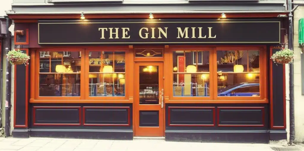 An Gin Mill: Grianghraf de chóir Ghine i mbun oibre