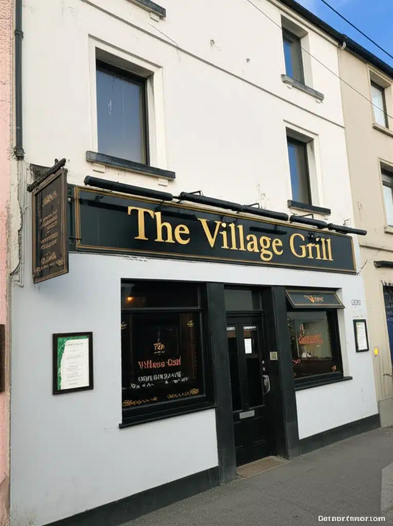 The Village Grill 1 An Grillagge Sóisialta: Bia Uaslán, Comhluadar agus Cultúr