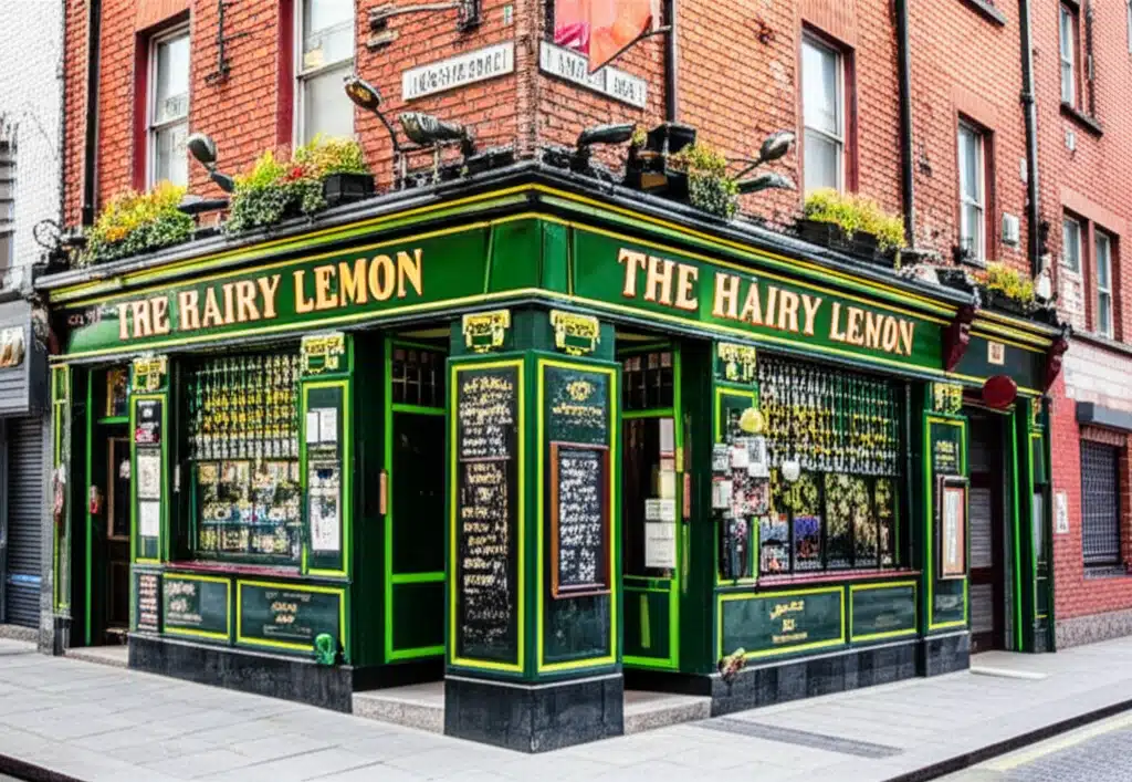 An Lemón Dathúil: Íomhá de The Hairy Lemon in Éirinn