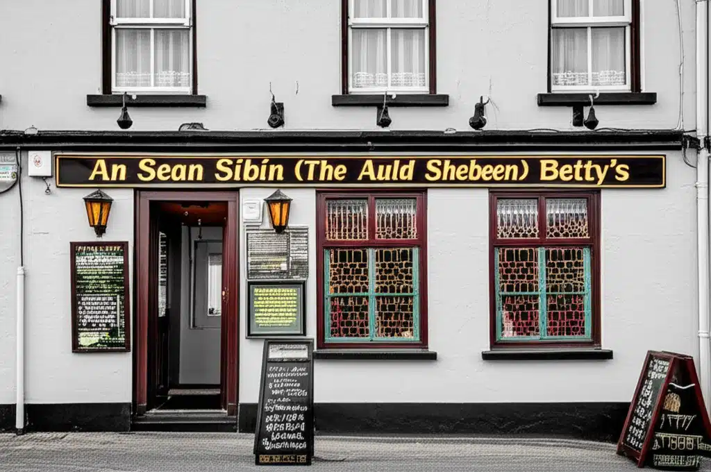 An Sean Síbín (Bettys): Grianghraf de Sheebeen Seanchais