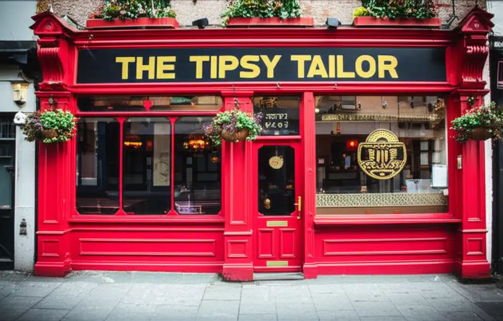 The Tipsy Tailor 1 An Tailéir Tréan: Ealaín agus Stíl i gcóir Imeachtaí Speisialta