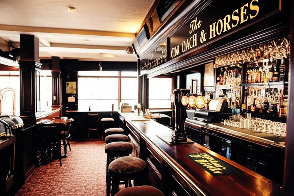 An Traenalaí agus na Capall: The Coach & Horses