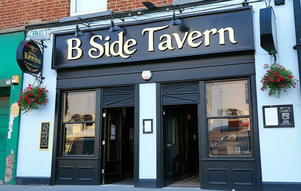 B Side Tavern: Tábhairne Traidisiúnta le Bia agus Deochanna