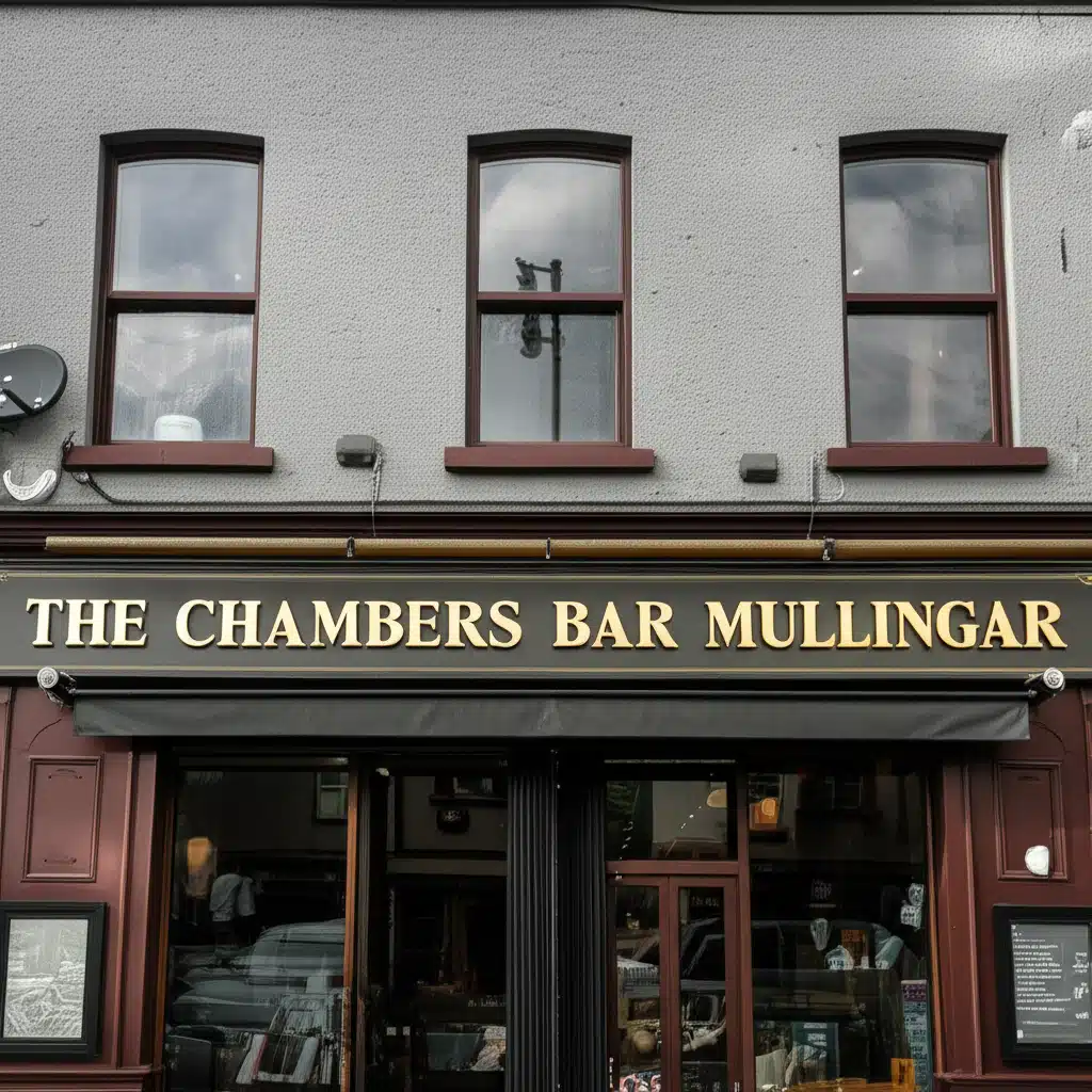 The Chambers Bar Mullingar 1 Baile Átha Cliath: The Chambers Bar, Mullingar - Tionscnamh Sóisialta