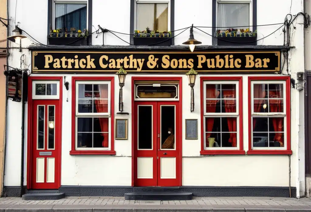 Patrick Carthy & Sons Public Bar 1 Baile Patrick Carthy & Mac: Tábhairne Poiblí - Ceol, Drinks & Craic