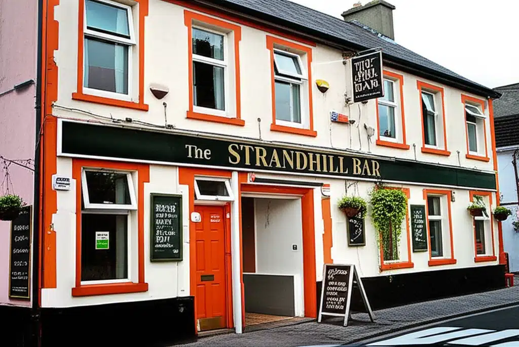 The Strandhill Bar 1 Baile Strandhill: Tionól agus Craic sa Tábhairne Áitiúil