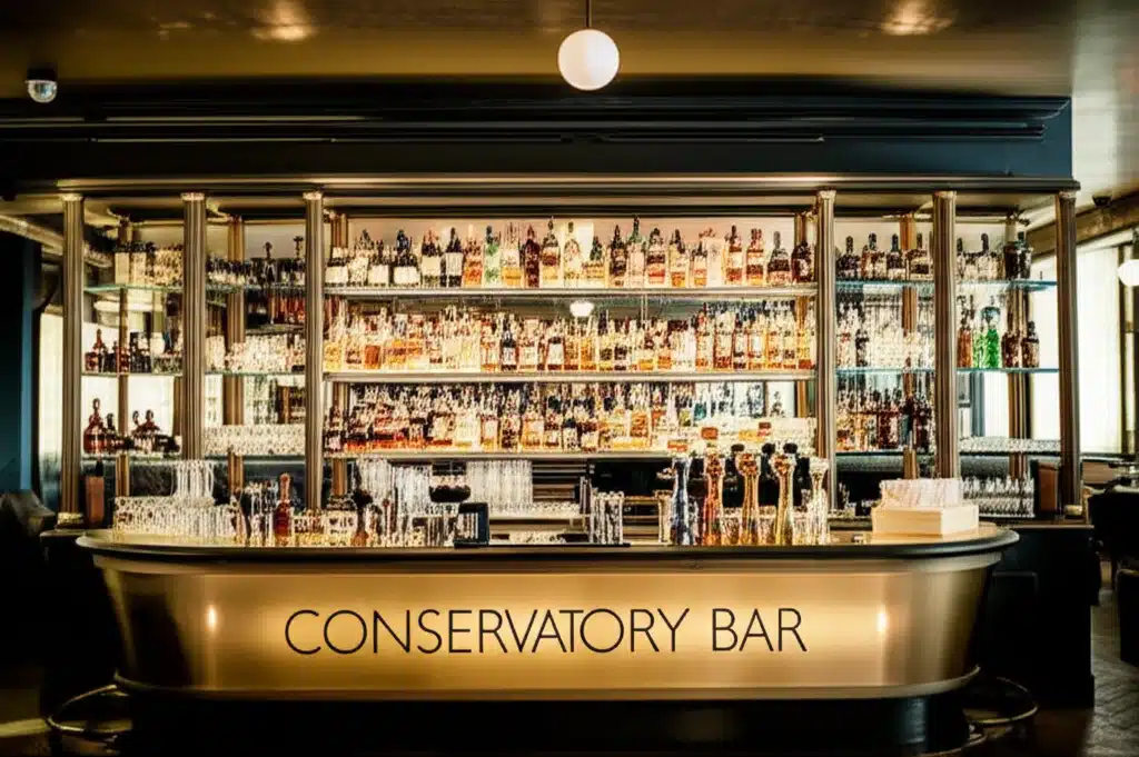 Conservatory Bar 1 Baile na gCnoc: Bá Conservatori - Spás Sóisialta Foirfe le hOliver