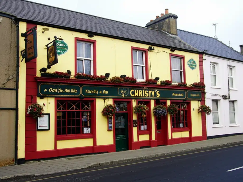 Christy's Bar 1 Baile na hÉireann: Tairseach Christys Bar, Áit Phobal agus Ceoil