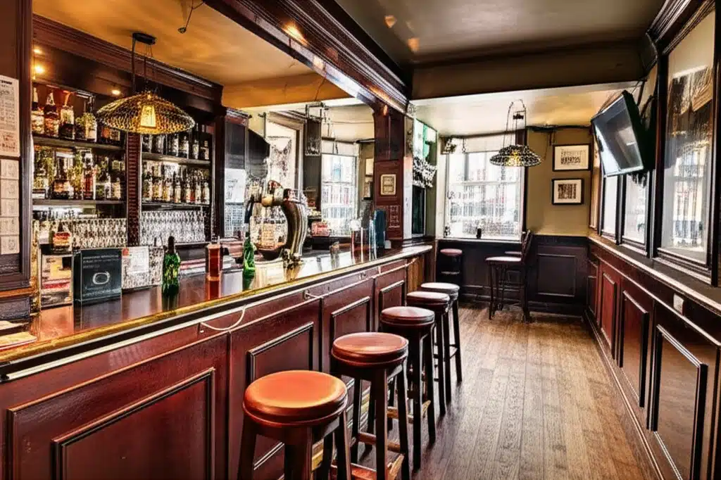 Burkes Bar 1 Bar Burke - Taise ar Fheirmhinte na hÉireann le Deochanna