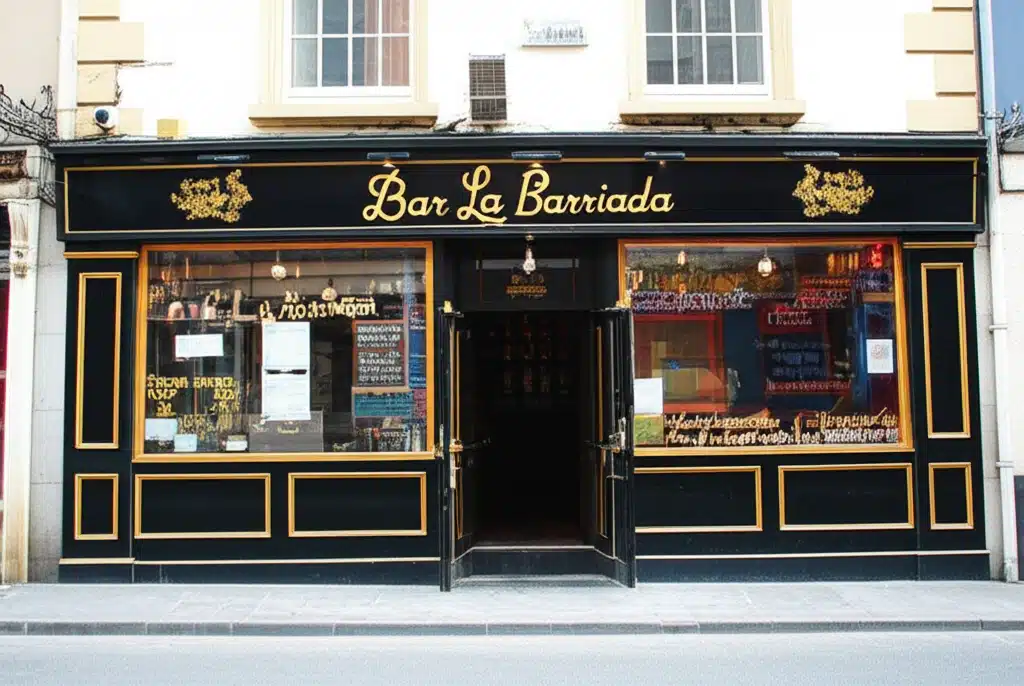 Bar La Barriada: Grianghraf de chúlra tírdhreach na Spáinne
