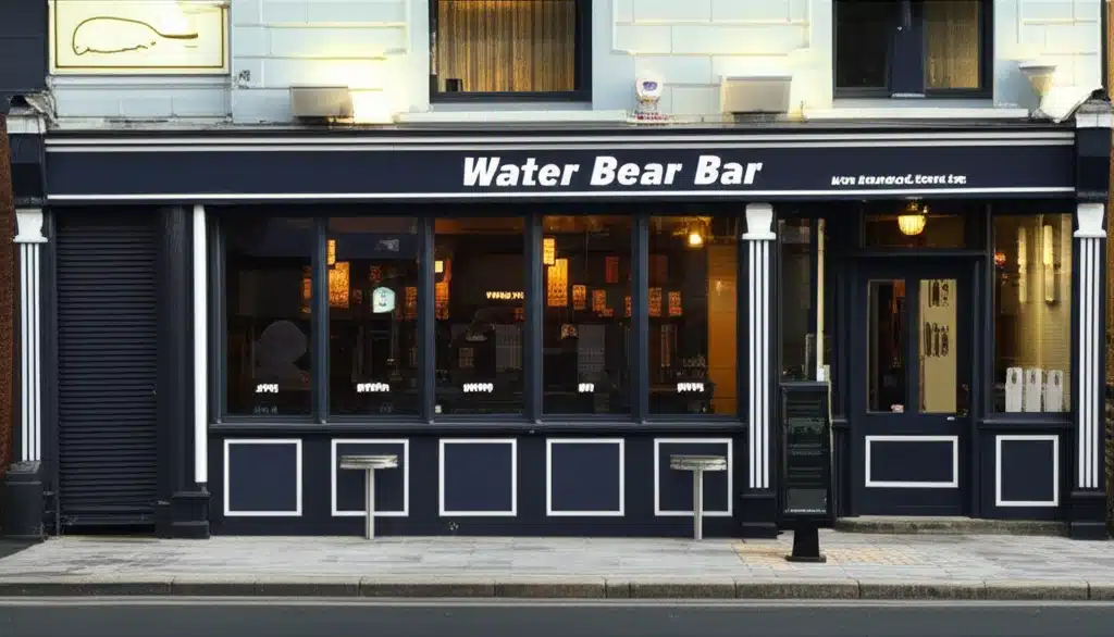 Bear Bar Uisce: Grianghraf de chuid an Táinmheáin Uisce