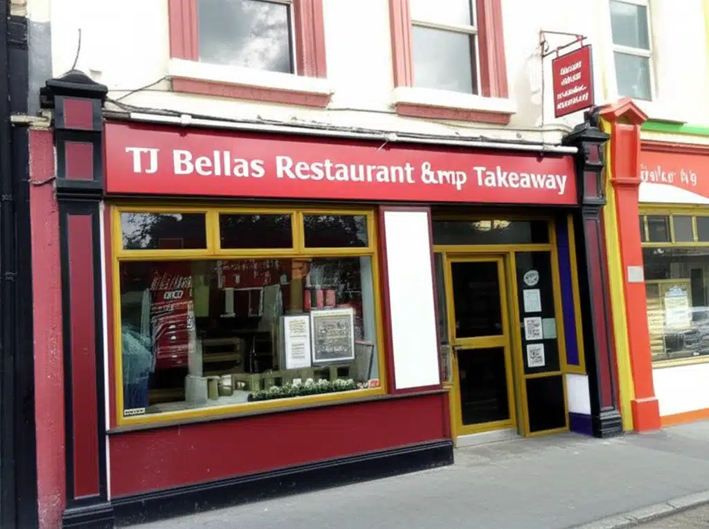 TJ Bellas Restaurant & Takeaway 1 Bia Áirithe & Réitithe ag TJ Bellas: Restaurant & Takeaway