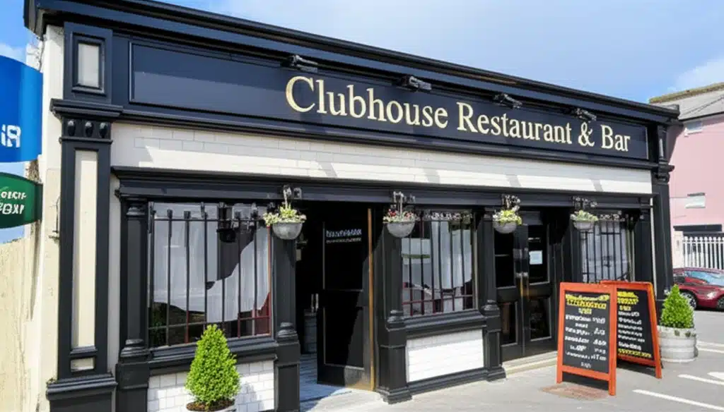 Clubhouse Restaurant & Bar 1 Bia & Deoch: Clubhouse Restaurant & Bar - Táithíocht Bídeach
