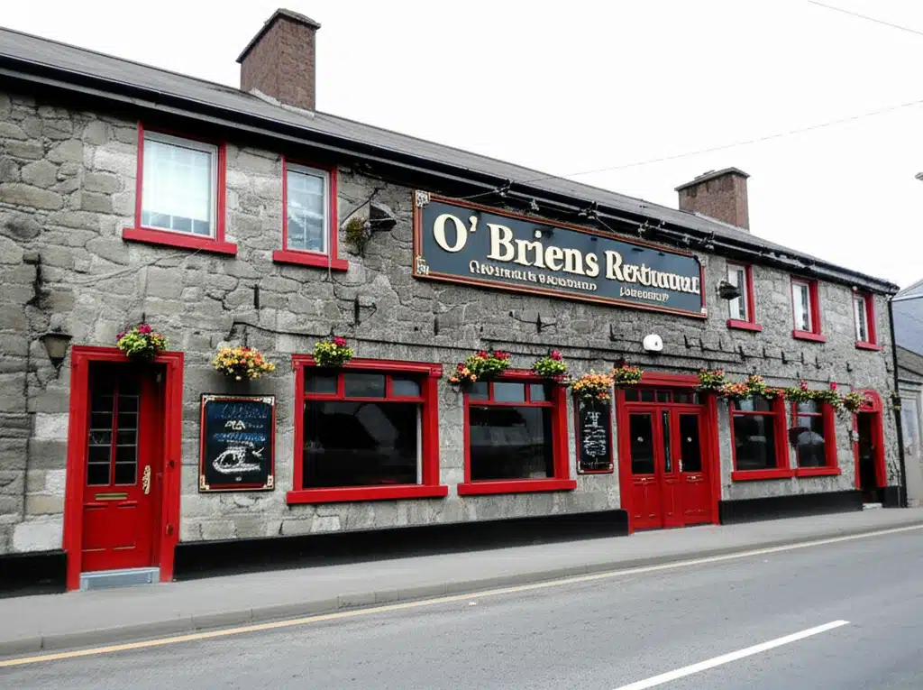 Bia, Deoch agus Craic ag OBriens Restaurant Johnstown
