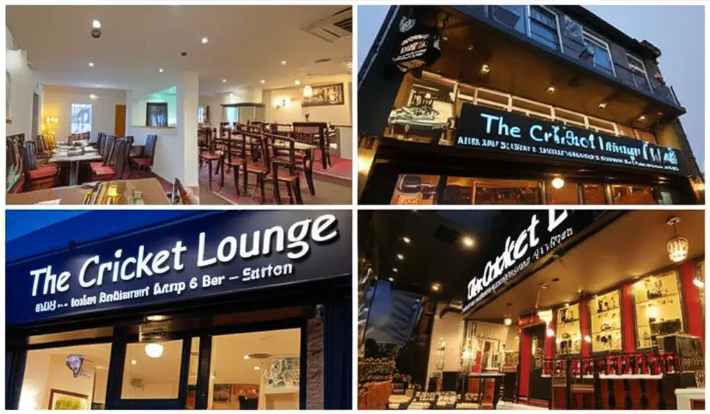 Bia India agus Bá The Cricket Lounge, Sutton