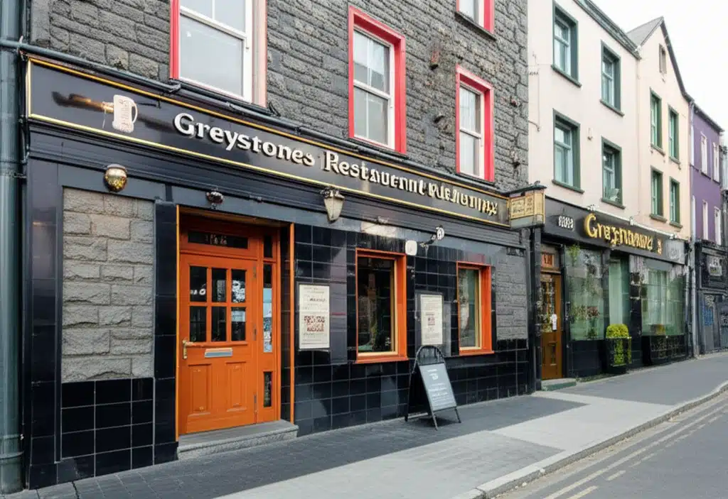 Greystones Restaurant and Lounge 1 Bia & Leathrasail i Greystones: Taibhéar agus Taise
