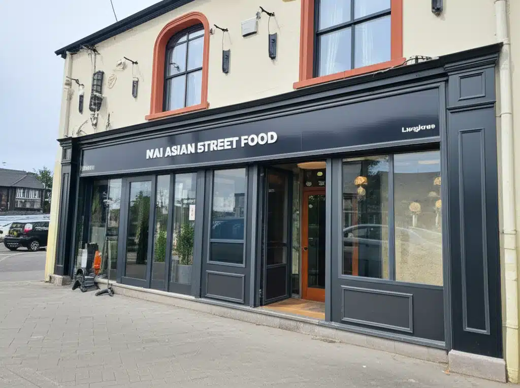 MAI ASIAN STREET FOOD Loughrea 1 Bia Sráide Áiseach MAI Loughrea - Bia Sráide Uas-ghláz