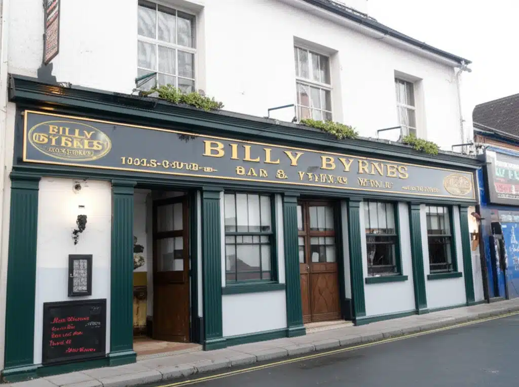 Billy Byrnes: Bá, Bia & Ceol i mBár Gastra, Áit Ioncaime