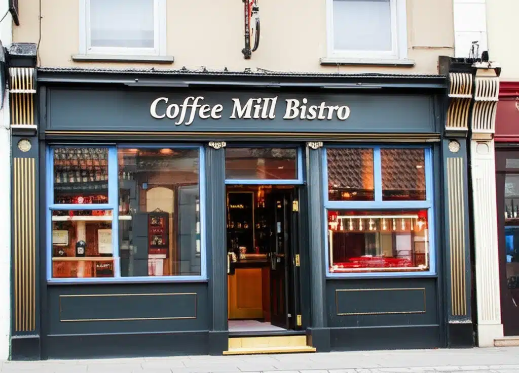 Coffee Mill Bistro 1 Bistéar Coffee Mill: Grúpa Caife agus Bia