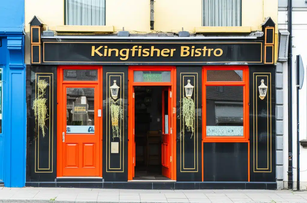 Kingfisher Bistro 1 Bistéar Kingfisher: Bia Úr & Radharcála Ionraic