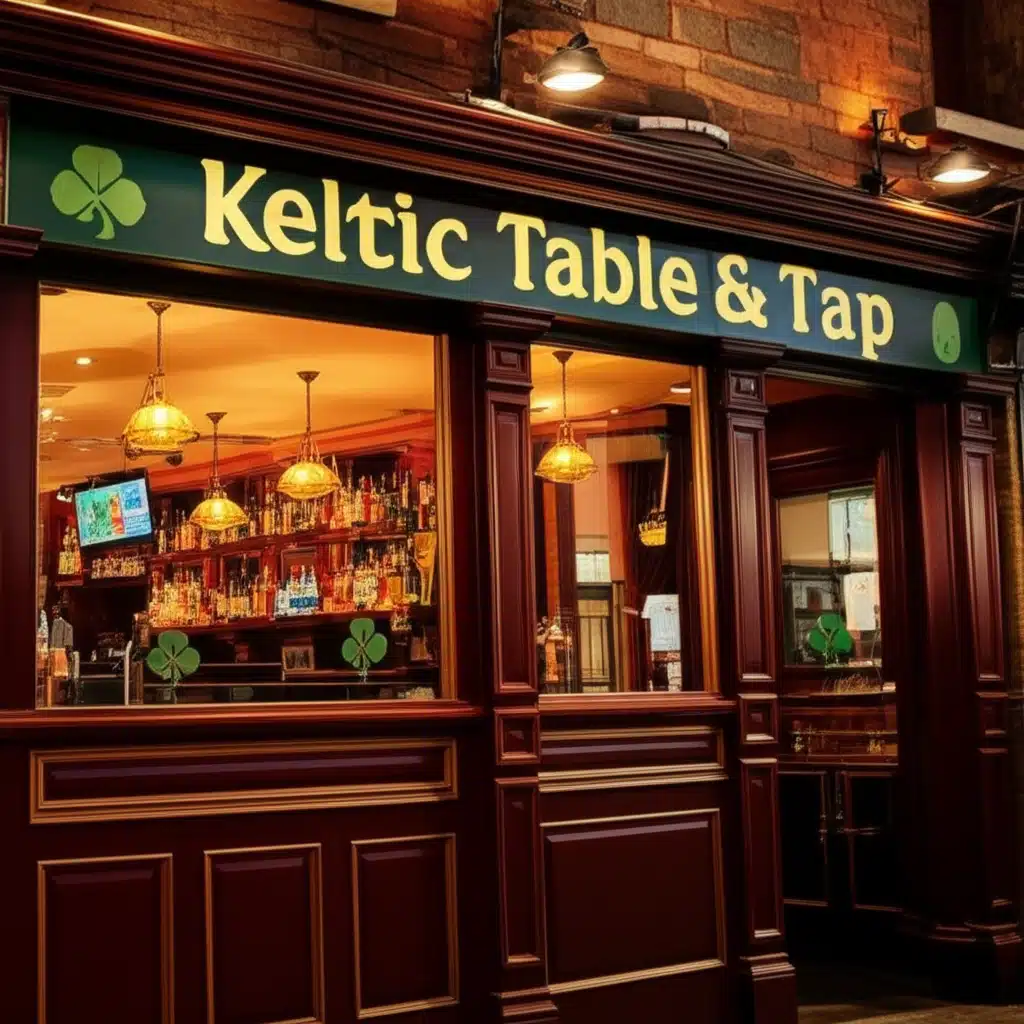 Bord agus Tapa Ceilteach: Keltic Table & Tap