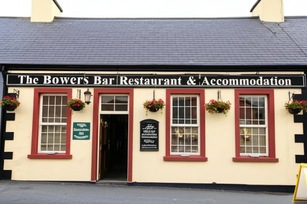 Bowers Bar, Restaurant & Accommodation - Teach Ól, Bia & Lóistín