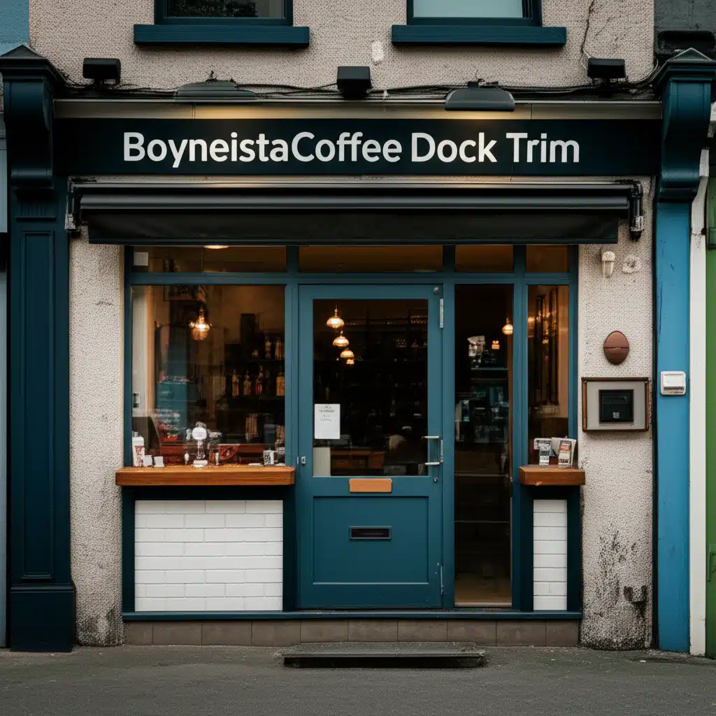 Boyneista Coffee Dock Trim: Aiséirí agus Caife in Trim