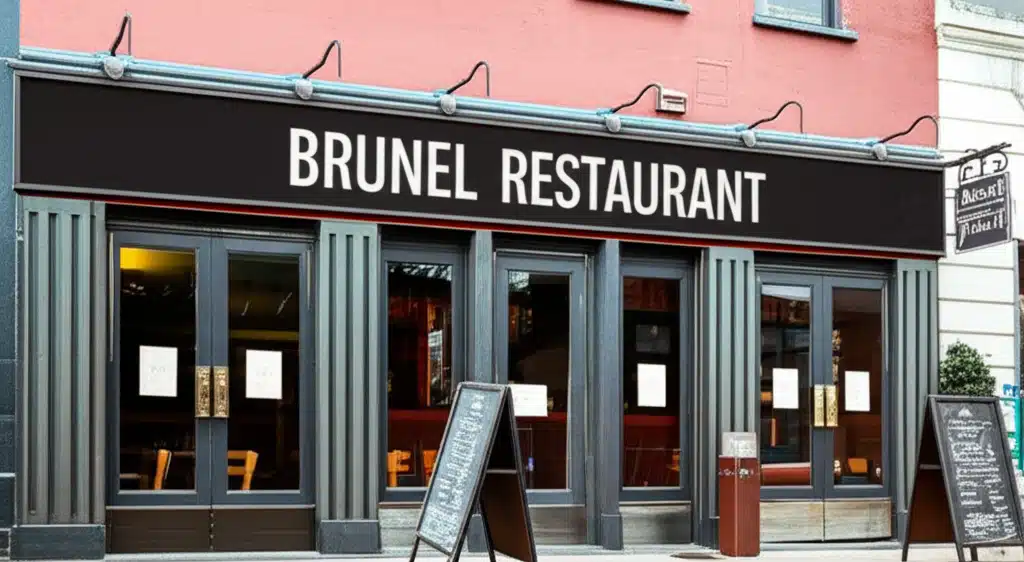 Brunel Restaurant: Bia Uasail & Déantar Foirfe i gCúlra Stíligh