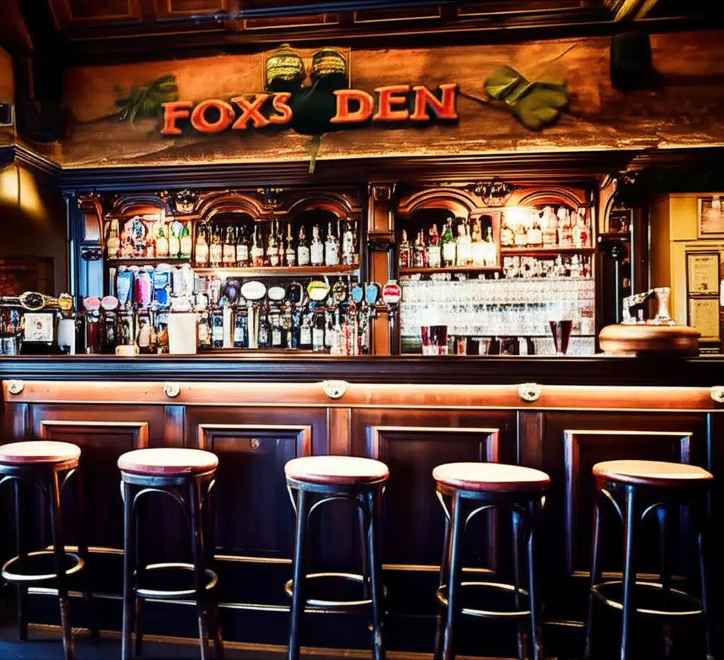 Foxs Den 1 **Buaile an Shionaigh: Grianghraf Den na Sionnach**