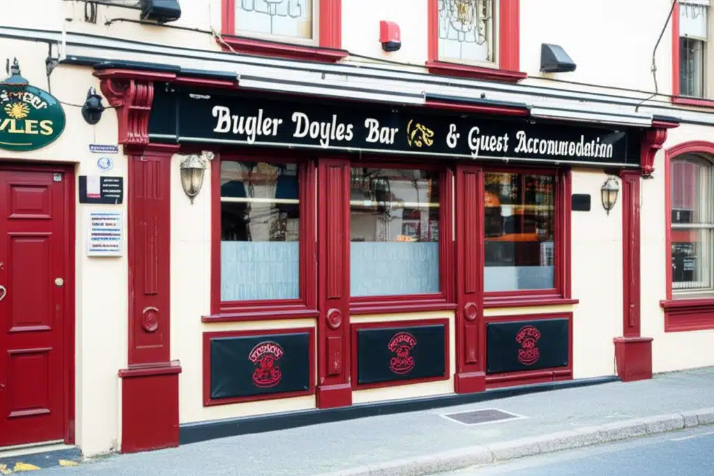 Bugler Doyles Bar & Guest Accommodation 1 Bugler Doyles Bar & Lóistín: Ceol, Deoch agus Sráidbhaile
