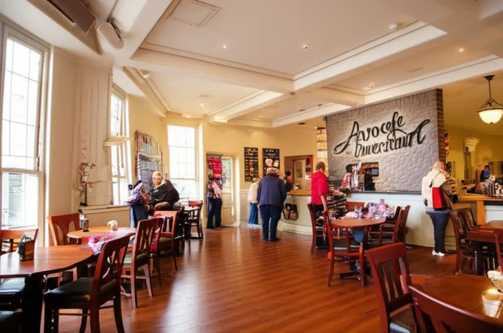 Café Avoca ag Powerscourt: Bítear agus Bia Iontaibh