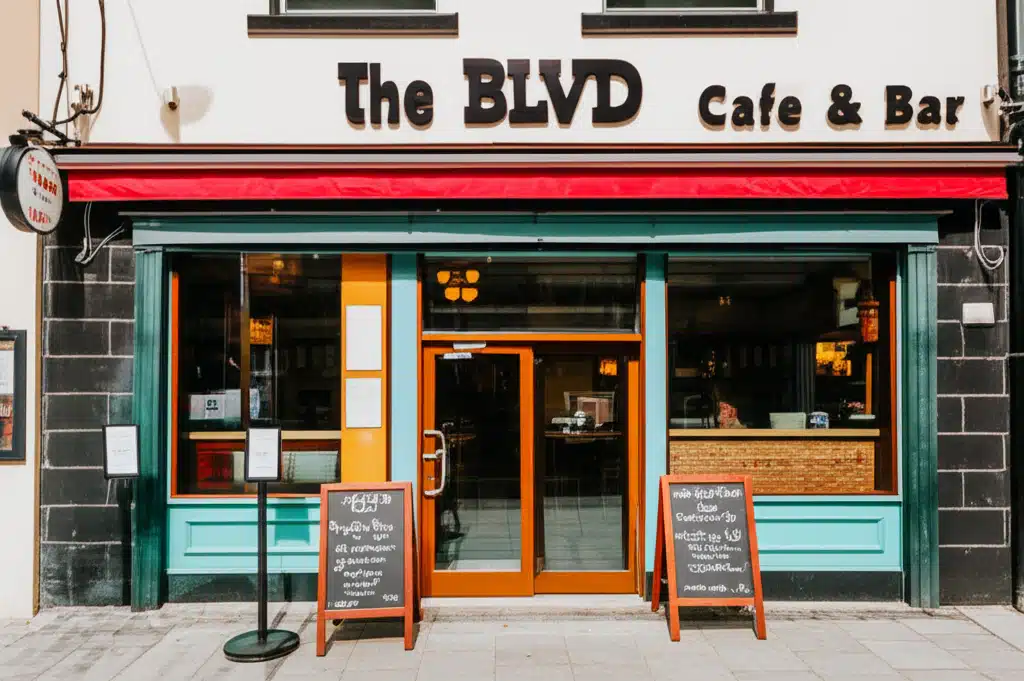 Café & Bar The BLVD: Bídeál agus Deochanna