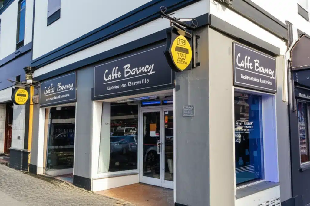 Café Barney ar Granville: Grá & Bia