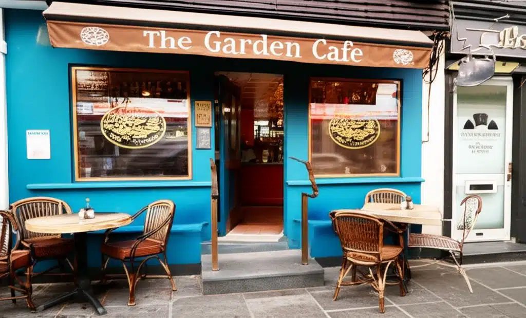 Café Garraí: Spás Sásta le Bia agus Deochanna