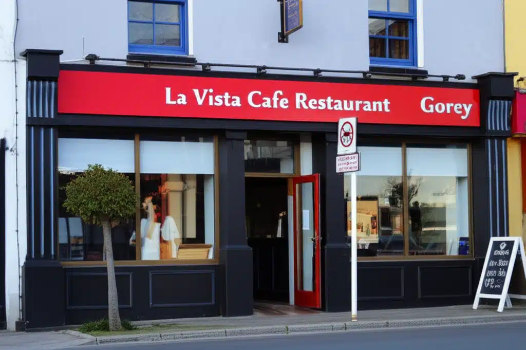 La Vista Cafe Restaurant Gorey 1 Café La Vista agus Restaurant Gorey: Bian is Bia