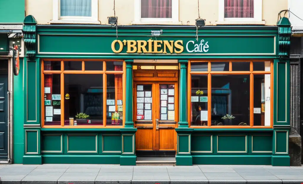 Café OBrien - Bítear Cáife Tradiúnta in Éirinn