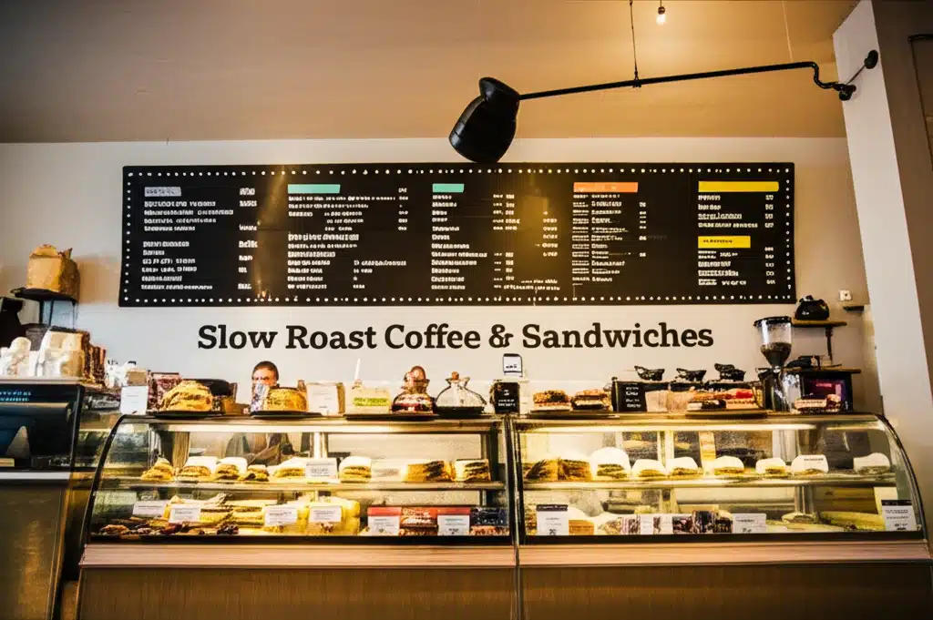 Caifé agus Sándwiches le Slow Roast - Blasta agus Sásta