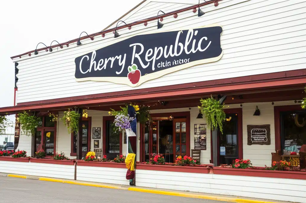 Cherry Republic Glen Arbor: Tastáil na nGrástach Ceirníní
