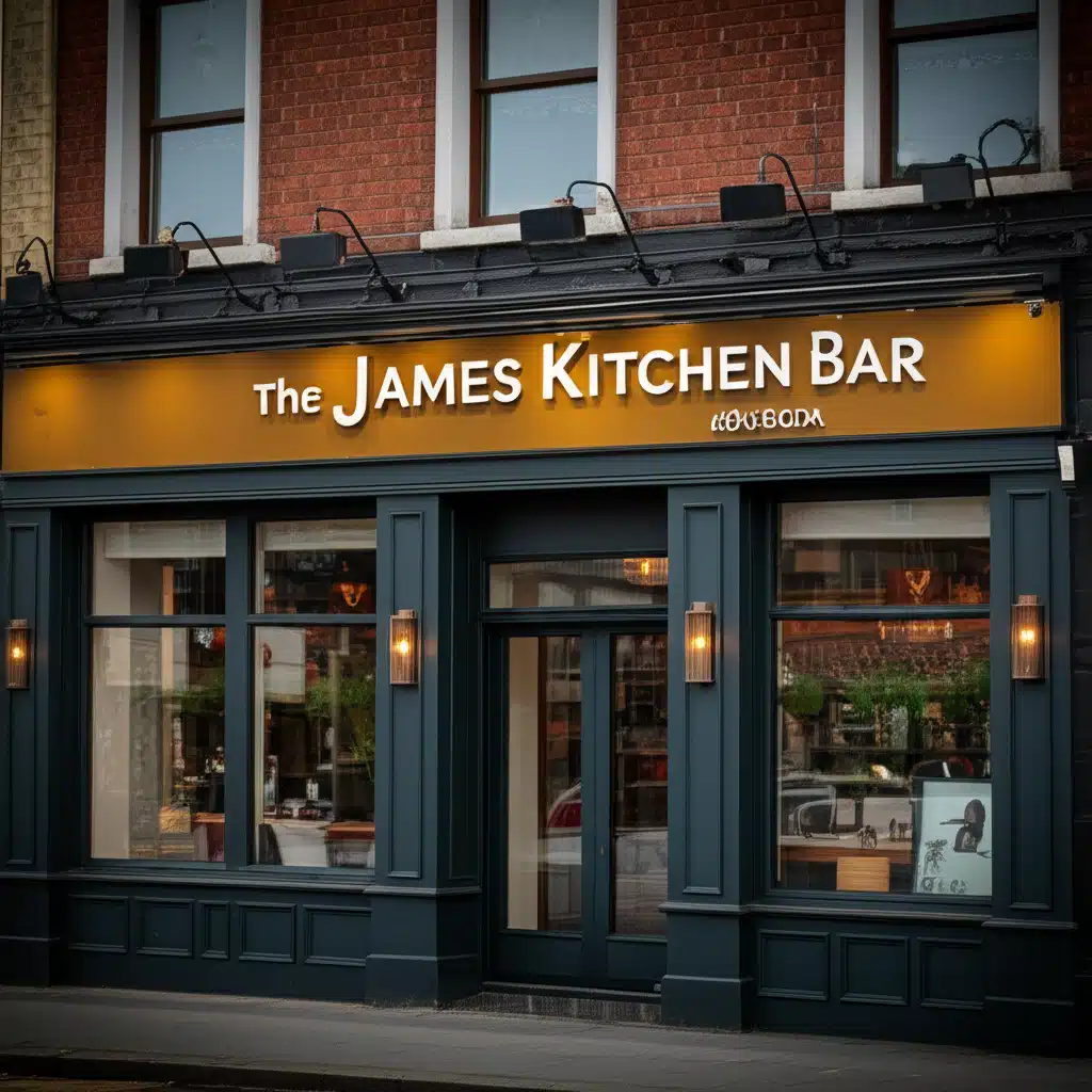 The James Kitchen & Bar 1 Cistin & Bár James: Bialeog Sráide Sóisialta