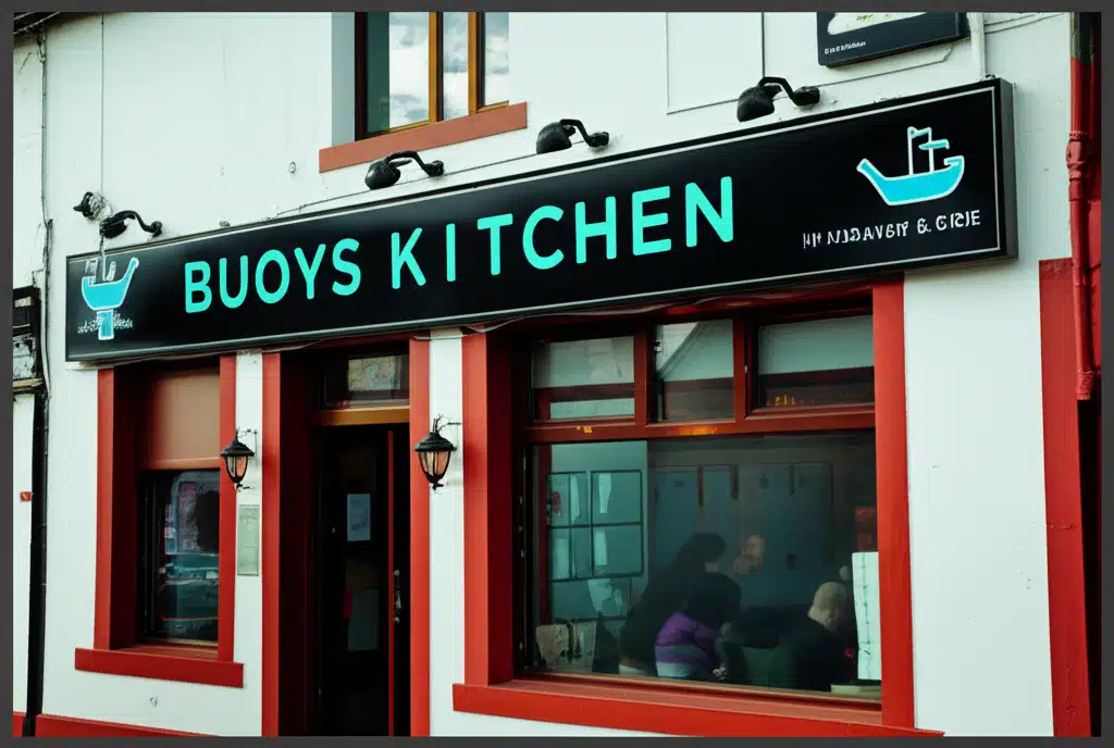 BUOYS KITCHEN 1 Cistin na Bogha: Grianghraf de chuid Cistin na Mara