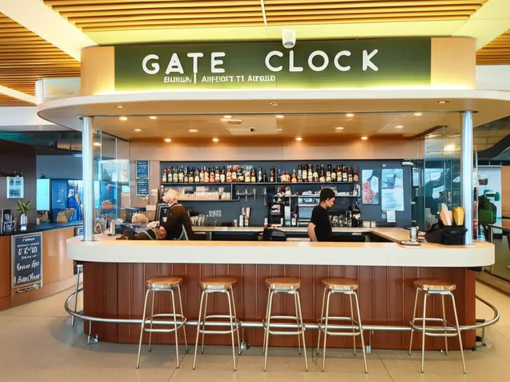 Clog an Gheata, Aerfort Bhaile Átha Cliath T1, Taobh an Aer