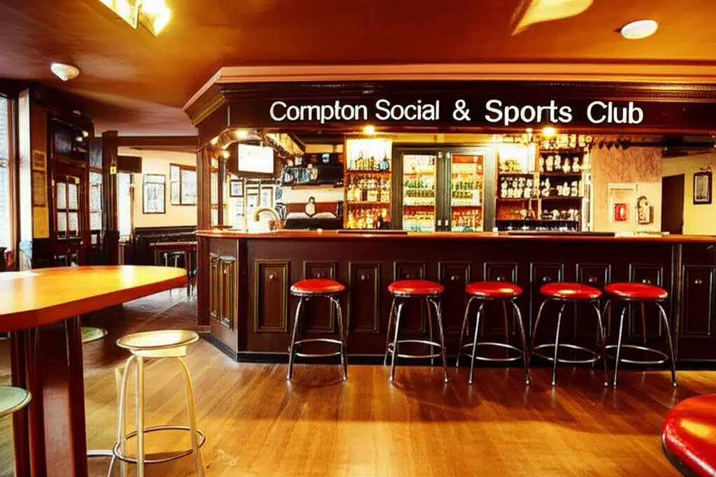 Compton Social & Sports Club 1 Club Spóirt agus Sóisialta Compton: Spórt, Sóisialtacht, Pobal