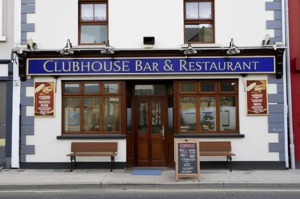 Clubhouse Bar & Restaurant: Bia, Deoch agus Craic